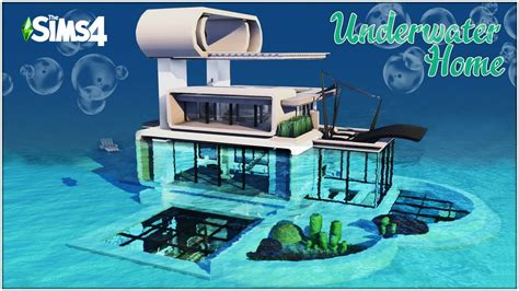 Sims 4 Underwater Mansion No Cc Sims 4 Speed Build Kate Emerald