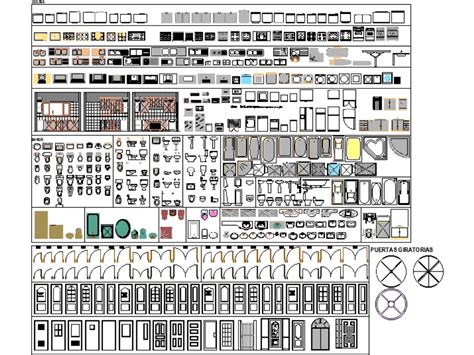 Mobiliario Vivienda En Autocad Descargar Cad Gratis Mb Bibliocad