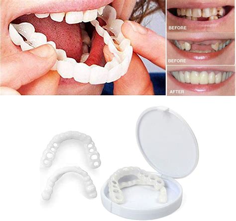 Brace Snap On Perfect Smile Instant Veneer Dentures Fake Teeth Smile