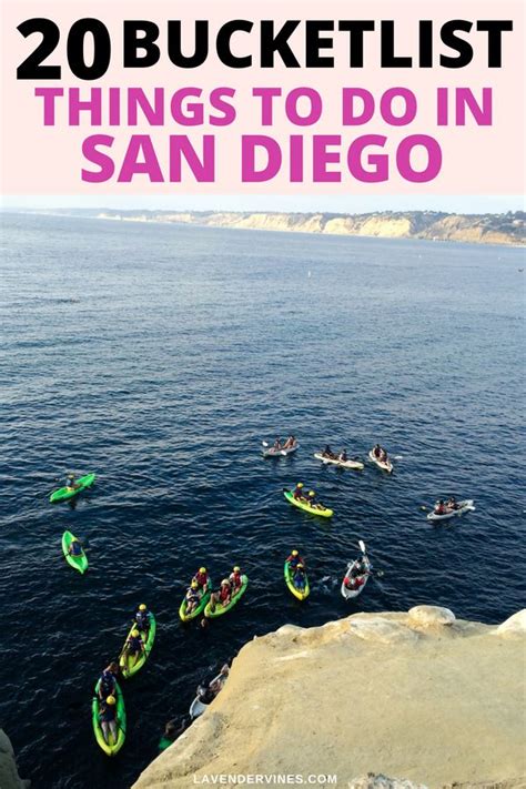 20 Epic San Diego Bucket List Items San Diego Travel San Diego