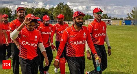 Canada National Cricket Team Times Of India