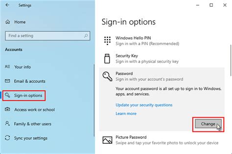 User Accounts Password Of User Account Change In Windows Windows Hot