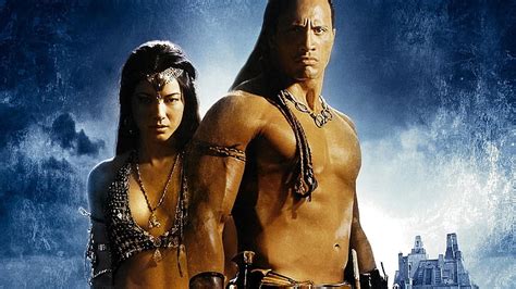 2160x1440px Free Download Hd Wallpaper Movie The Scorpion King Dwayne Johnson Kelly Hu