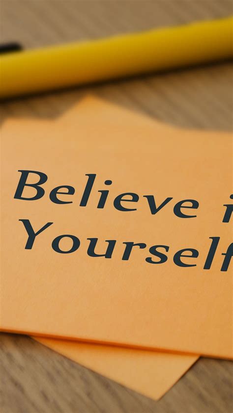 These artworks can be used only for gifting purposes by individuals. Believe in Yourself wallpaper - backiee