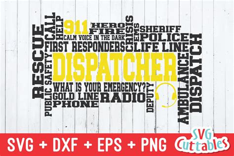 Dispatcher Svg Bundle911 Dispatcher Svg Svg File