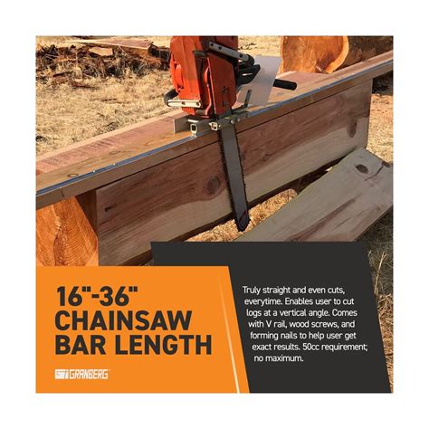 Granberg Portable Chainsaw Edging Sawmill G555b 24 Inch Alaskan