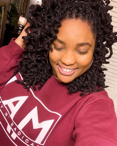 Curly Loc Style Loc Styles Dry Curls Curly