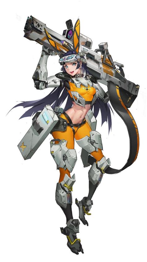 Military Waifu Concept Art Characters Anime Art Character Design