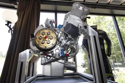 Mg4046 Yamaha Yzr M1 2004 Engine On Display At Spa Fra Flickr