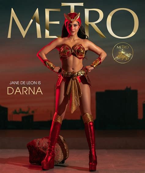 Jane De Leon Poses In Full Darna Outfit For Metro Mag Abs Cbn News