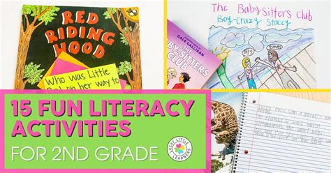 15 Fun Literacy Activities For Second Grade 2023