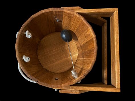 Personalized Shower Wooden Bucket Sauna Cold Shower Scottish Etsy