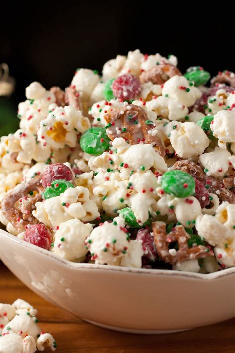Christmas Crunch Funfetti Popcorn Christmas Style Cooking Classy