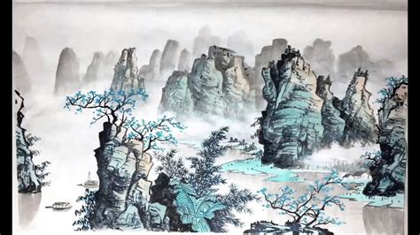 Landscape Chinese Art Painting Youtube