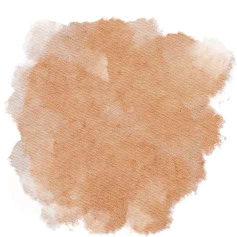 Brown Nature Color Watercolor Paint Stain Background Circle 10330725 Png