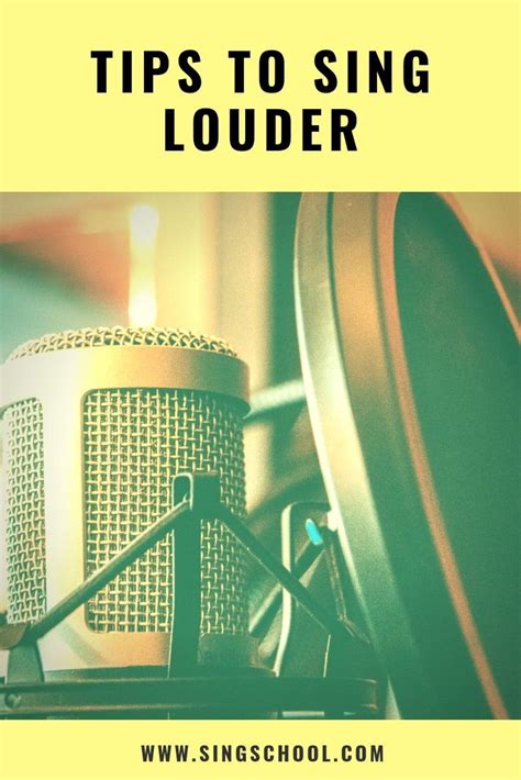 How To Make Your Voice Louder — Singschool Singing Singing Lessons