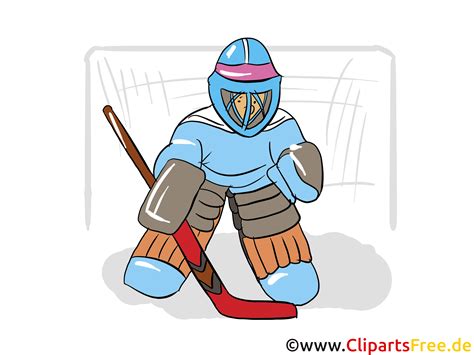 Wählen sie aus erstklassigen bildern zum thema eishockey in höchster qualität. Eishockey Torhüter Clipart, Bild, Illustration, Grafik gratis