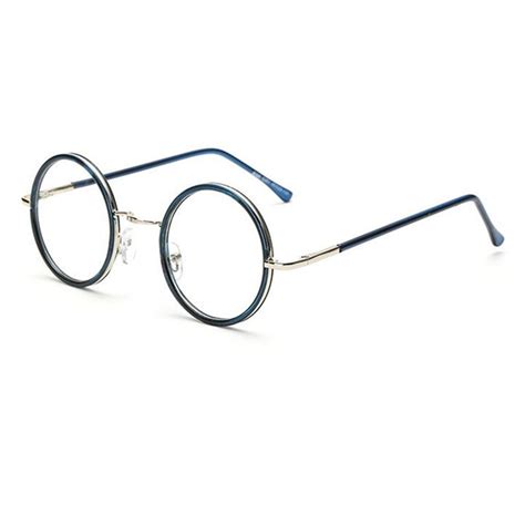 Vintage Small Round Eyeglass Frames Glass Spectacles Retro Uni Optical Eyewear In Eyewear Frames