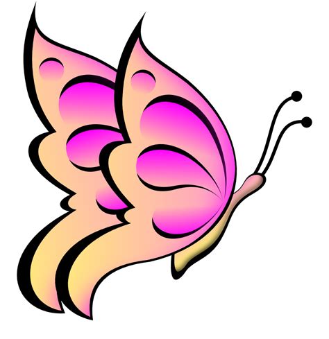 Butterfly And Flower Clipart Best