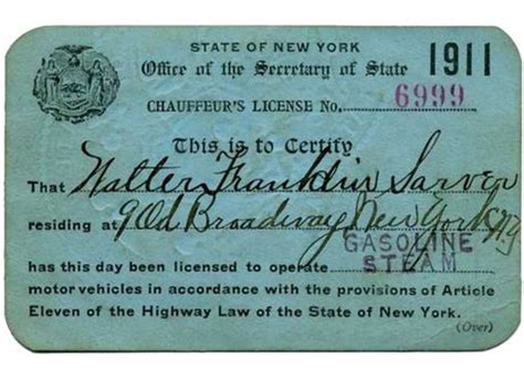 Evolution Of The New York Drivers License Others