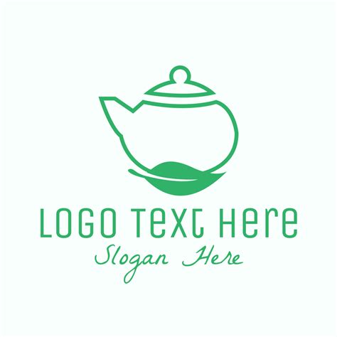 Organic Tea Teapot Logo Brandcrowd Logo Maker Brandcrowd Brandcrowd