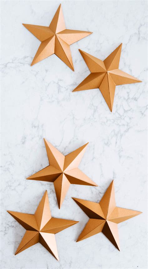 Mini Cut Paper 3d Star Digital Pattern Crafter