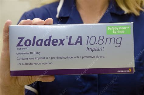 Zoladex Prostate Cancer Drug Stock Image C0116714 Science Photo
