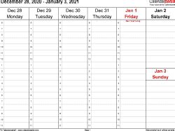 Check spelling or type a new query. Weekly Calendars 2021 for Word - 12 free printable templates