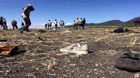 Air Crash In Ethiopia All 157 People On Board Killed
