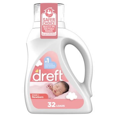 Dreft Stage 1 Newborn Baby Liquid Laundry Detergent 46 Fl Oz Food 4 Less