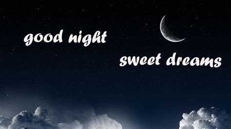 Good Night Word In Moon With Sky Background Hd Good Night Wallpapers
