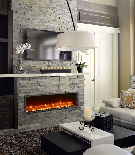 Dynasty Harmony 55 Inch Built In Contemporary Electric Fireplace