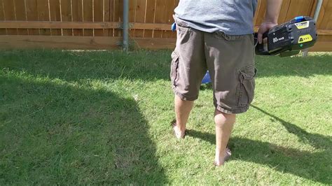 A battery powered weed eater takes away the frustration of keeping a gas powered weed whacker running. LOWES BATTERY OPERATED WEED WACKER TRIMMER KOBALT BAREFOOT STYLE - YouTube