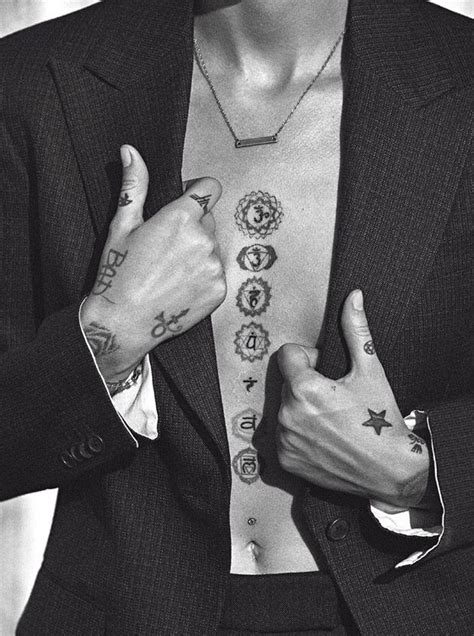 Paris Jackson Covers Luomo Vogue November December Issue Tattoos Tattoos And Piercings