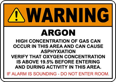 Argon Gas Signage