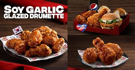 Ordering is fast and easy via the app! KFC's New Menu Is Here : Korean Style Soy Garlic Glazed ...