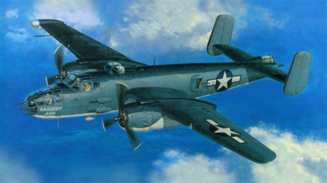 Military Aircraft Aircraft World War Ii Mitchell B 25 Wallpapers Hd