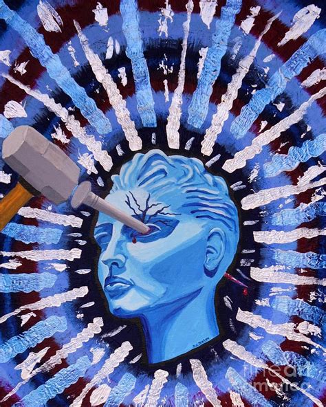 Ocular Migraine Painting By Vicki Maheu
