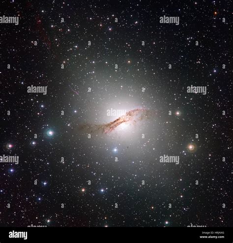 Galaxy Centaurus A Ngc 5128 Stock Photo Alamy