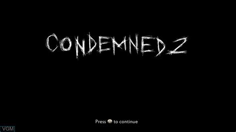 Condemned 2 For Microsoft Xbox 360 The Video Games Museum