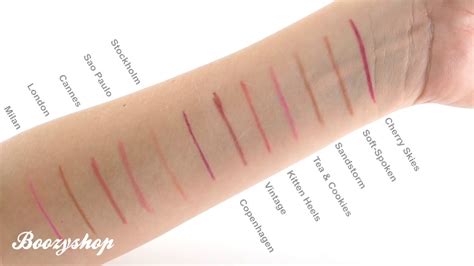 Swatches Nyx Suede Matte Lip Liner - Gbodhi