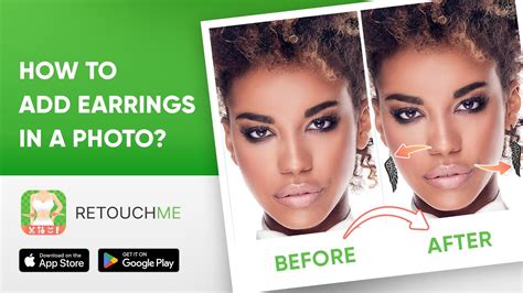 Create Stunning Fashion Photos Add Earrings To The Photo With Retouchme Photo Editor Youtube