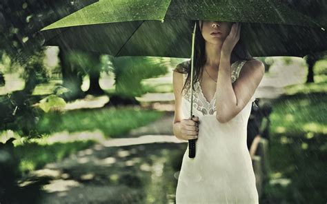Girl In Rain Wallpapers Most Beautiful Places In The World Download