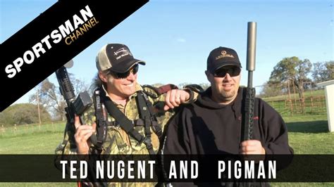 Pigman And Ted Nugent Hunting Hogs From The Sky Youtube