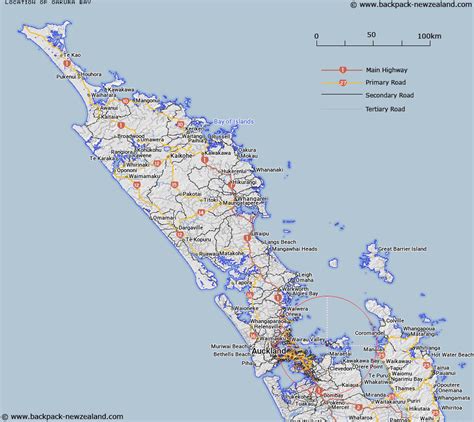 Where Is Oakura Bay Map New Zealand Maps