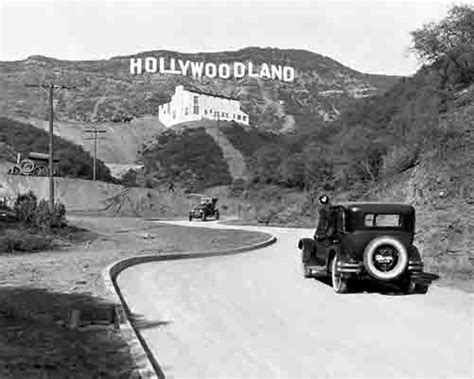 Hollywood Sign 1927 Vintage Road Trip Collection