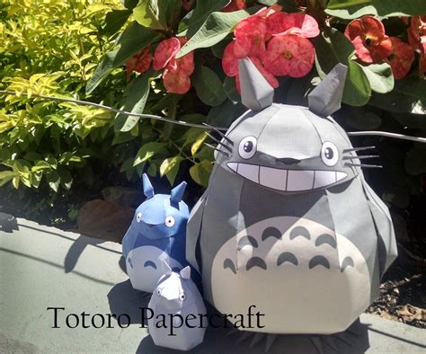 Totoro Papercraft 13 Steps With Pictures Instructables