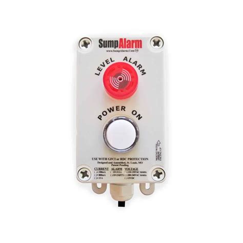 Related:water level alarm sump pump alarm wifi. Sump Alarm - Sump Alarm SA-220V-2L-33-LL "2L" Low Level ...