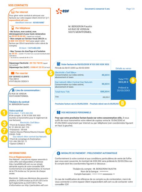 Lire Et Comprendre Ses Factures D Lectricit Et De Gaz