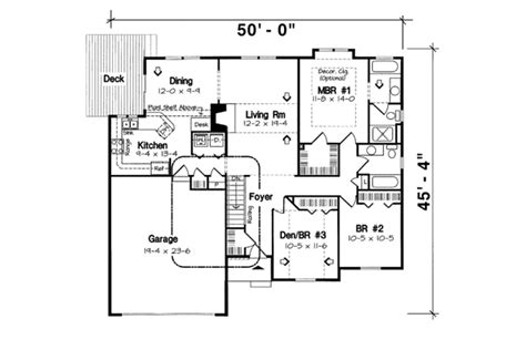 House plans for 84 lumber by houseplans.com : Oxford Ranch House Plans | 84 Lumber